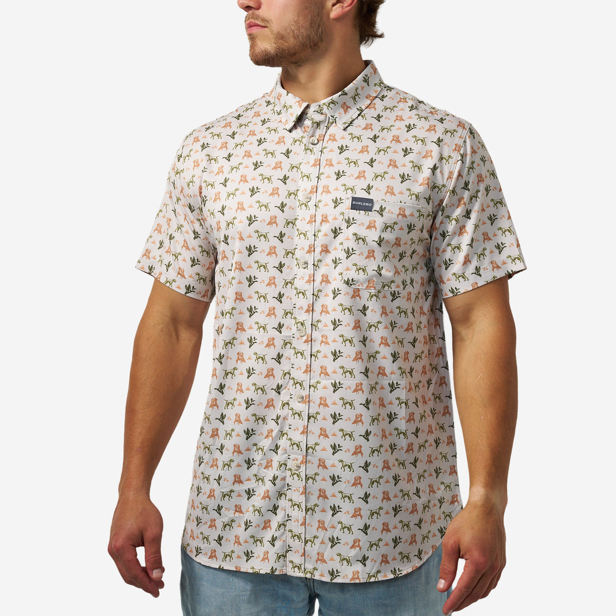 Burlebo Performance Button Up Mallard Duck Dog