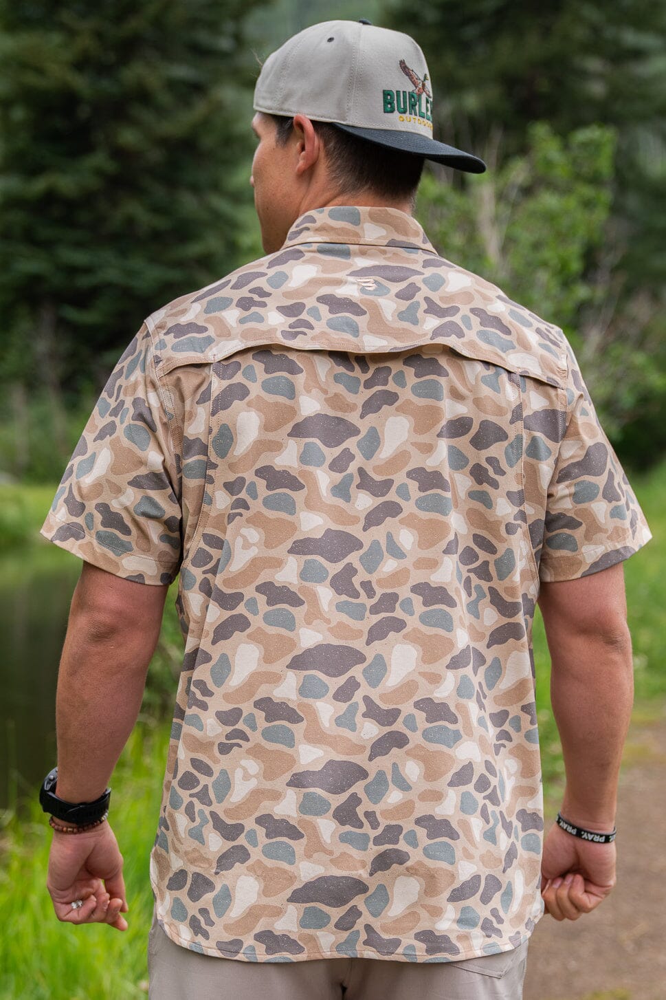 Burlebo Performance Outdoor Shirt in Pintail Camo