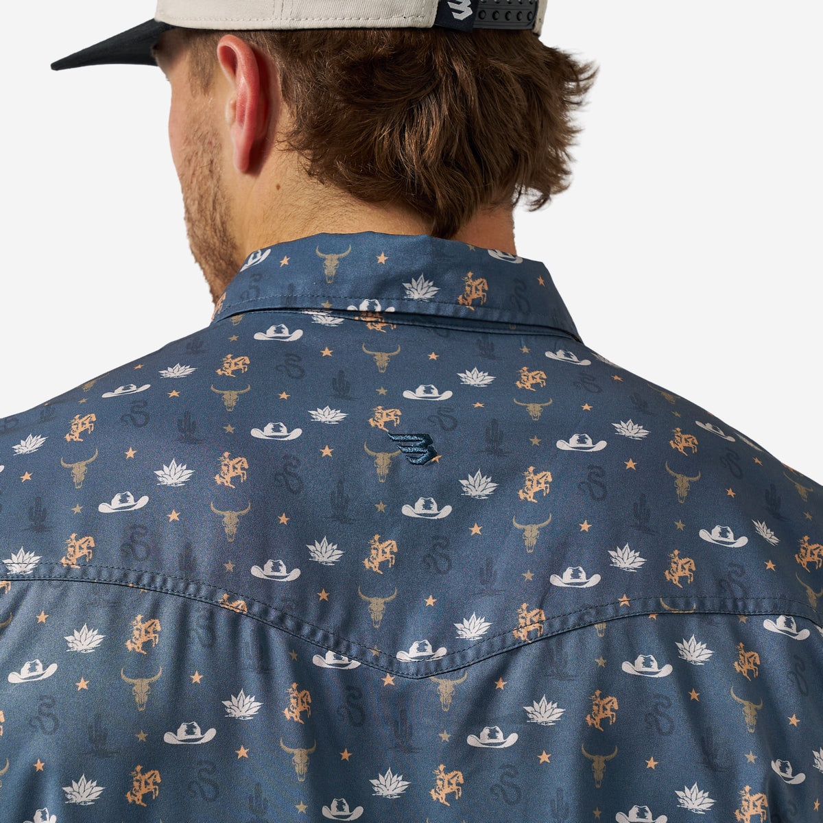 Burlebo Performance Western Shirt Desert Night