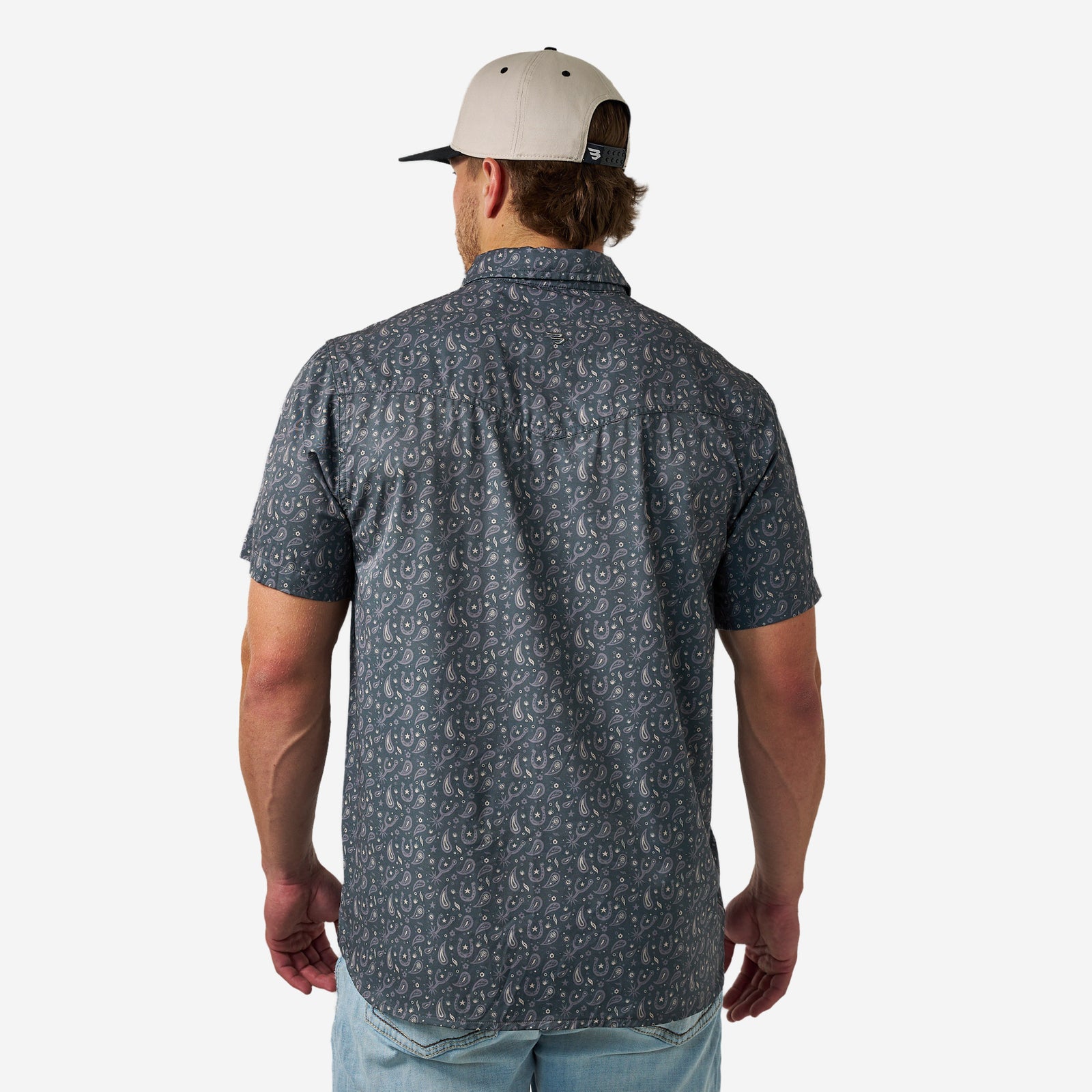 Burlebo Performance Western Shirt Paisley Spurs