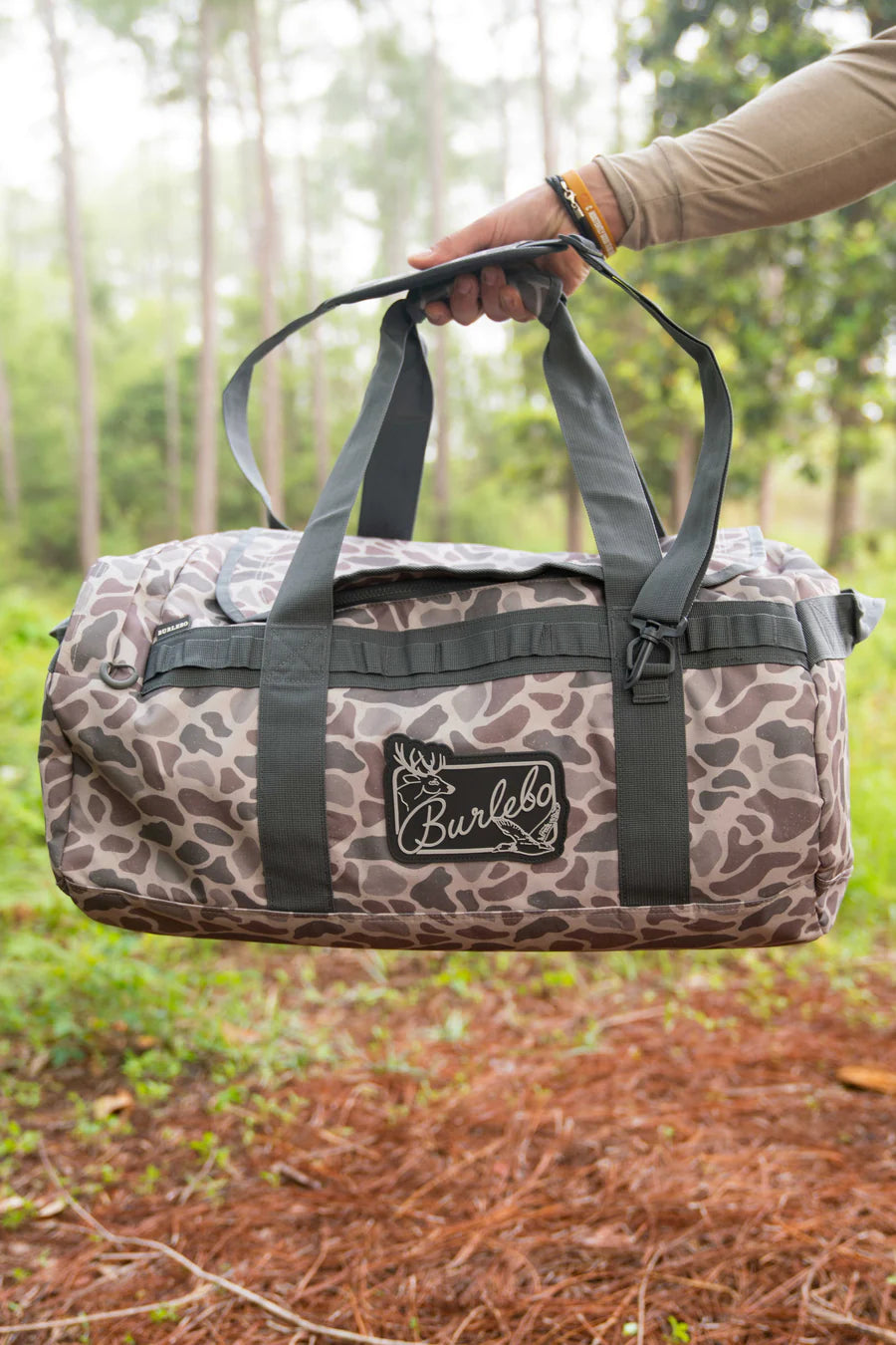 Burlebo Deer Camo Duffle Bag