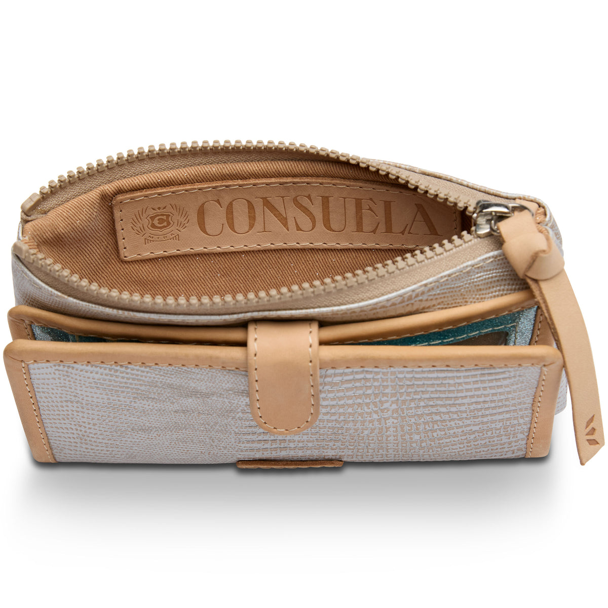 Consuela Slim Wallet Celeste