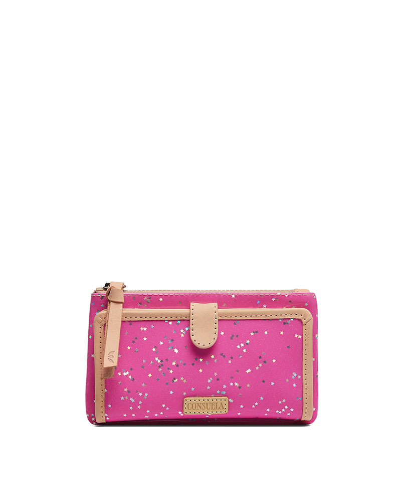 Consuela Slim Wallet Berry
