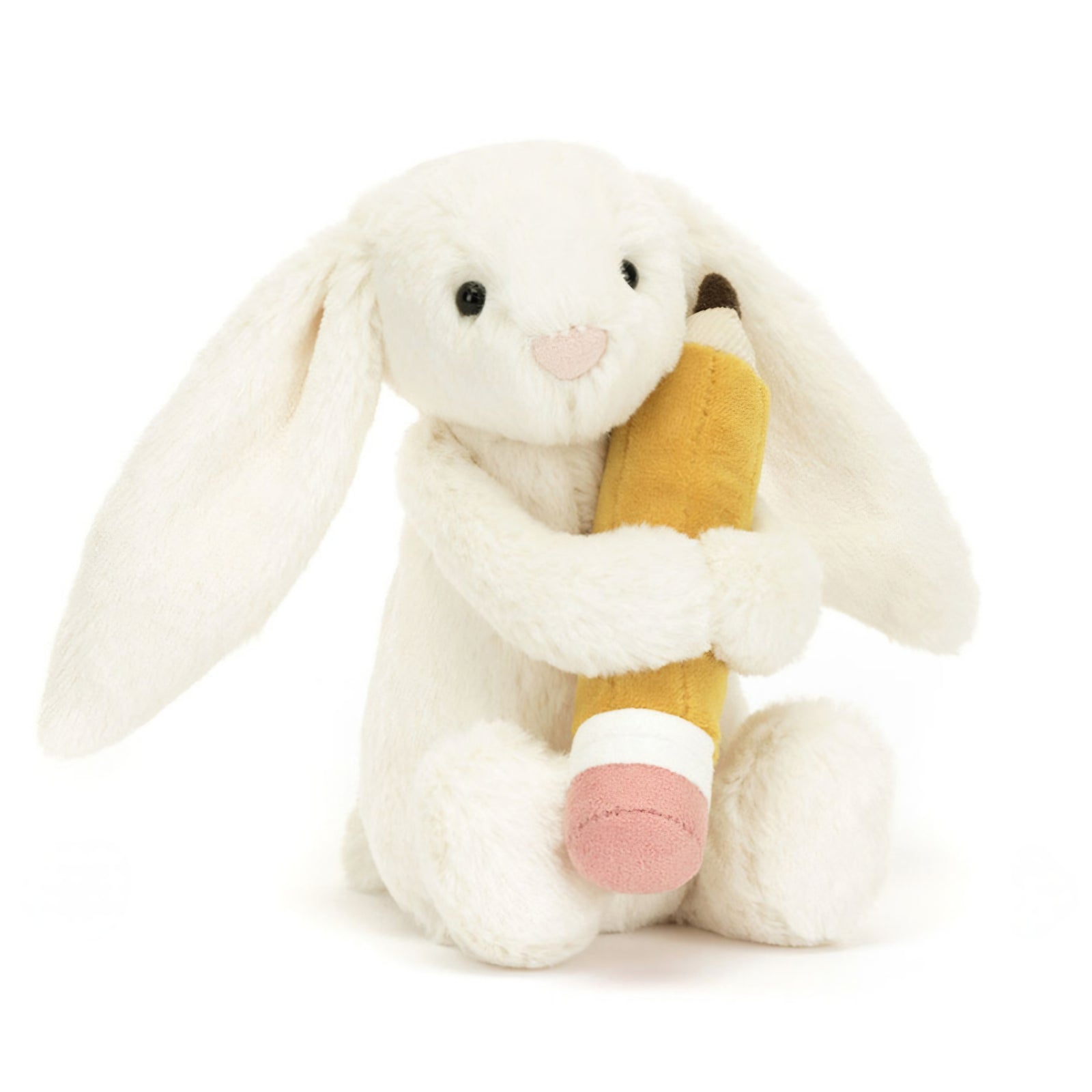 JellyCat Bashful Bunny With Pencil