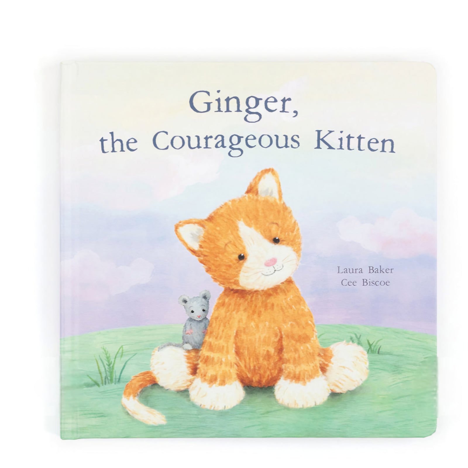 JellyCat Ginger, the Courageous Kitten Book