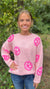 Light Pink Knit Smiley Sweater