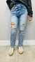 Vervet Ankle Mom Jeans - V3102
