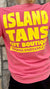 Island Tans Logo Tees - Comfort Cotton in Watermelon