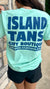 Island Tans Logo Tees‐ Comfort Cotton Island Reef Tee