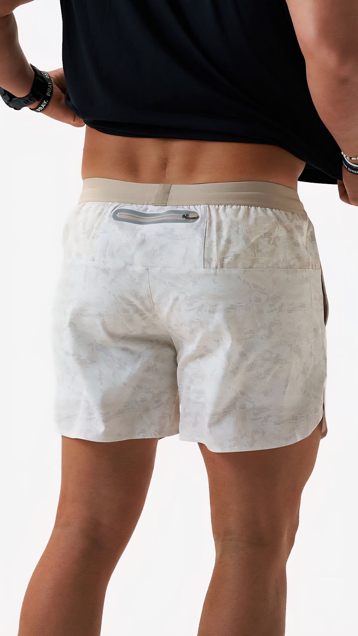 Burlebo Training Short Digi Camo Ivory