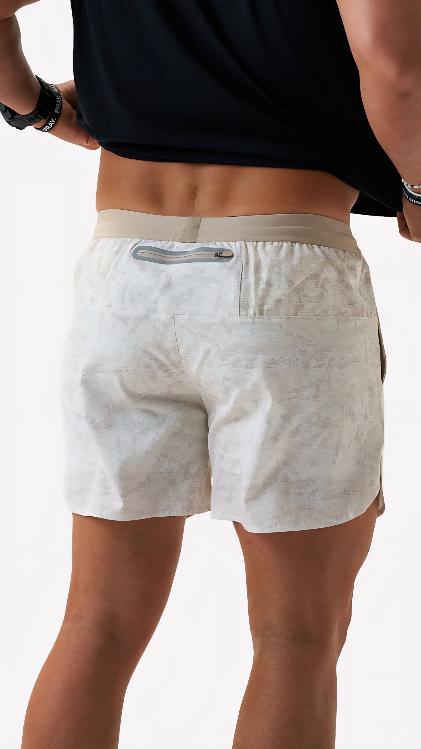 Burlebo Training Short Digi Camo Ivory