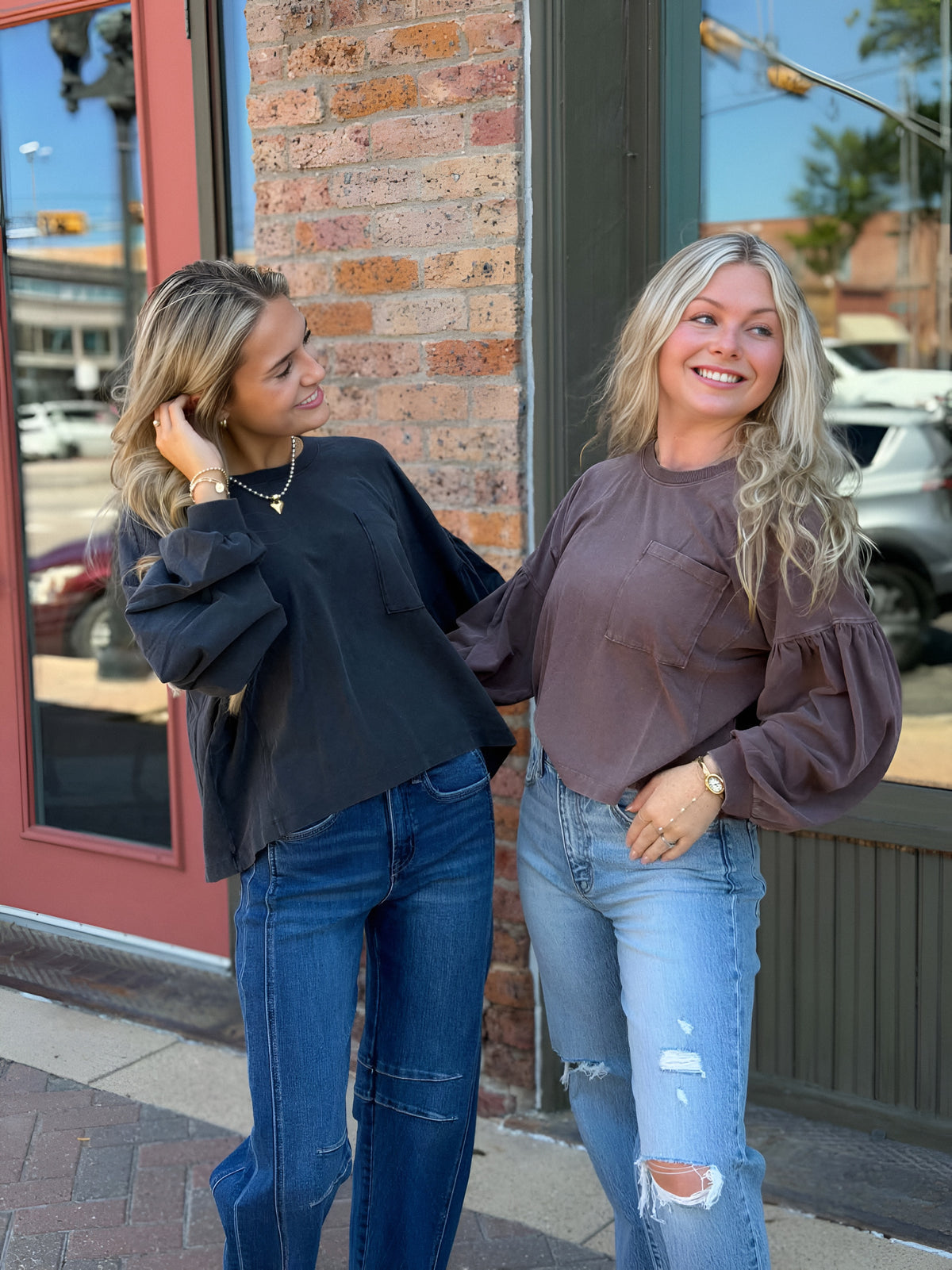Puff Long Sleeve Top Available in 3 Colors