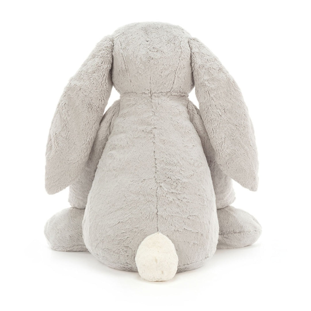 JellyCat Giant Bashful Grey Bunny