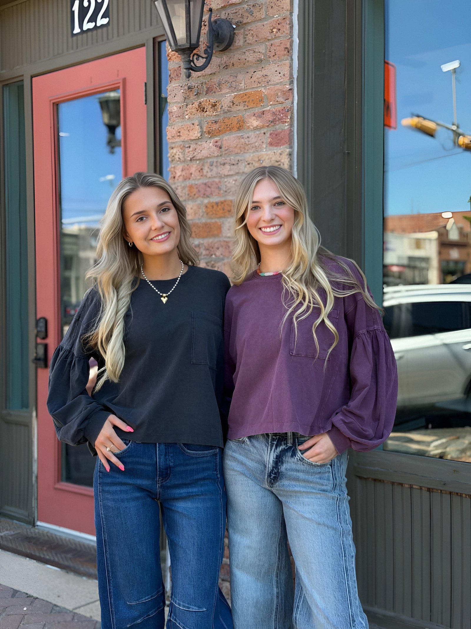 Puff Long Sleeve Top Available in 3 Colors