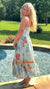 Sleeveless Maxi Dress with Scallop Trim in 2 Colors