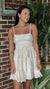 Ruffle Tiered Spaghetti Strap Mini Dress in 2 Colors