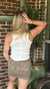 Leopard Print Mini Skirt