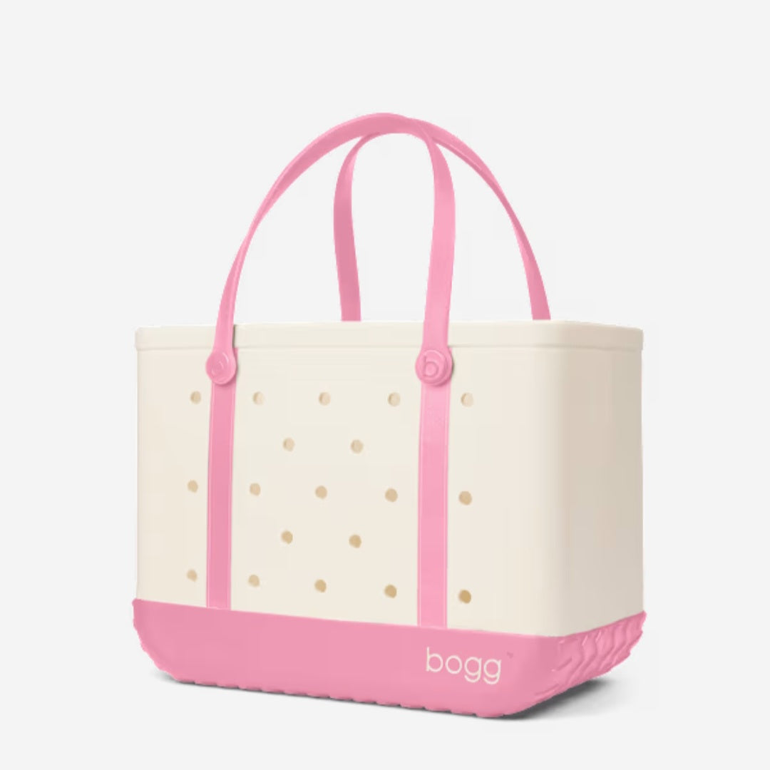 Bogg Bag Varsity Blowing Bubbles Pink in 3 Sizes