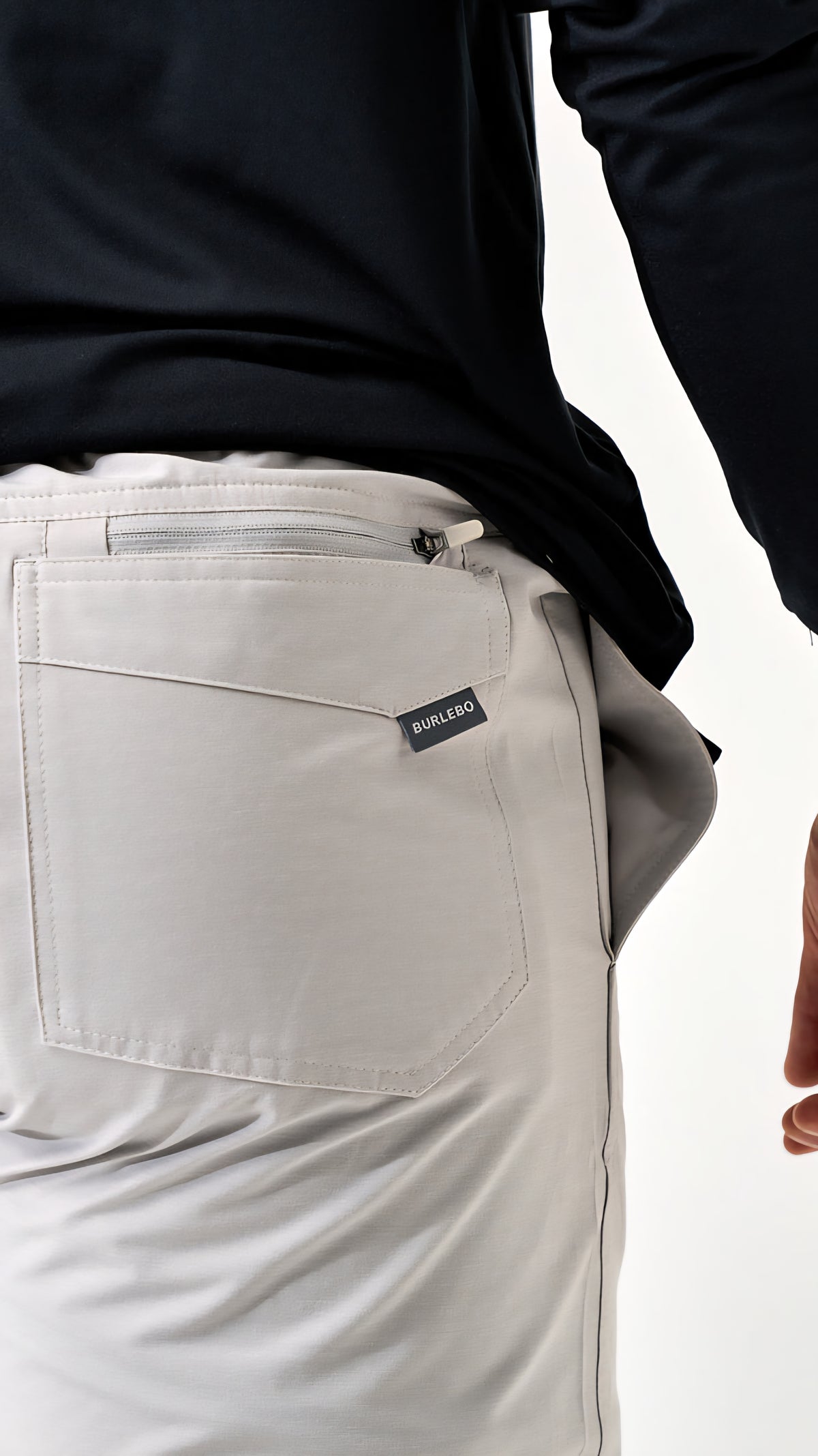 Burlebo Performance Pants Stone Grey