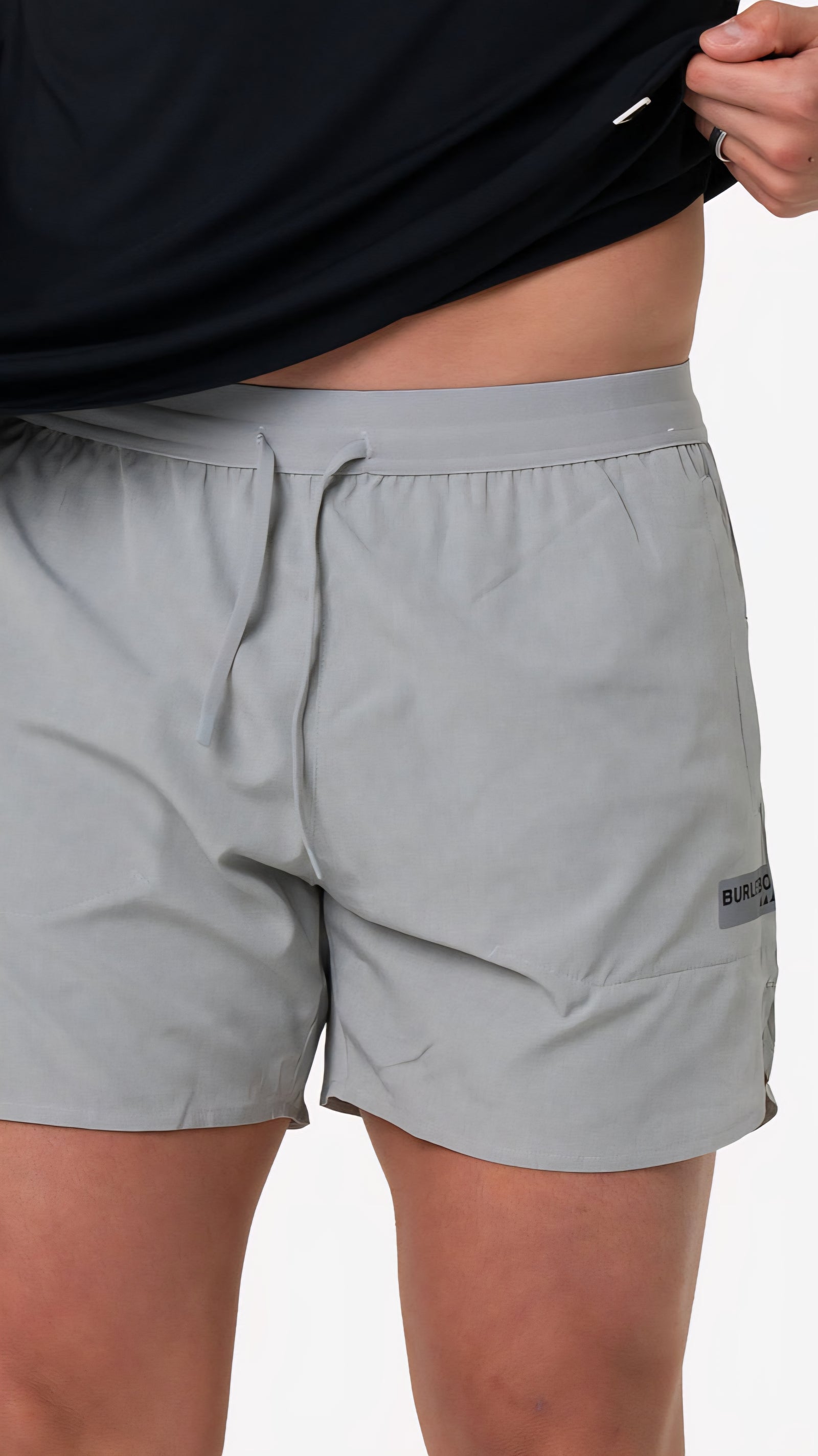 Burlebo Training Short Light Grey
