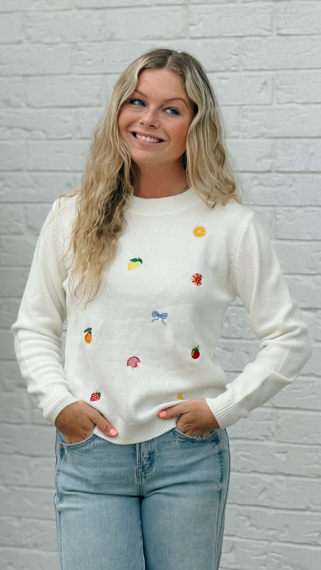 Italian Summer Refined Knit Sweater