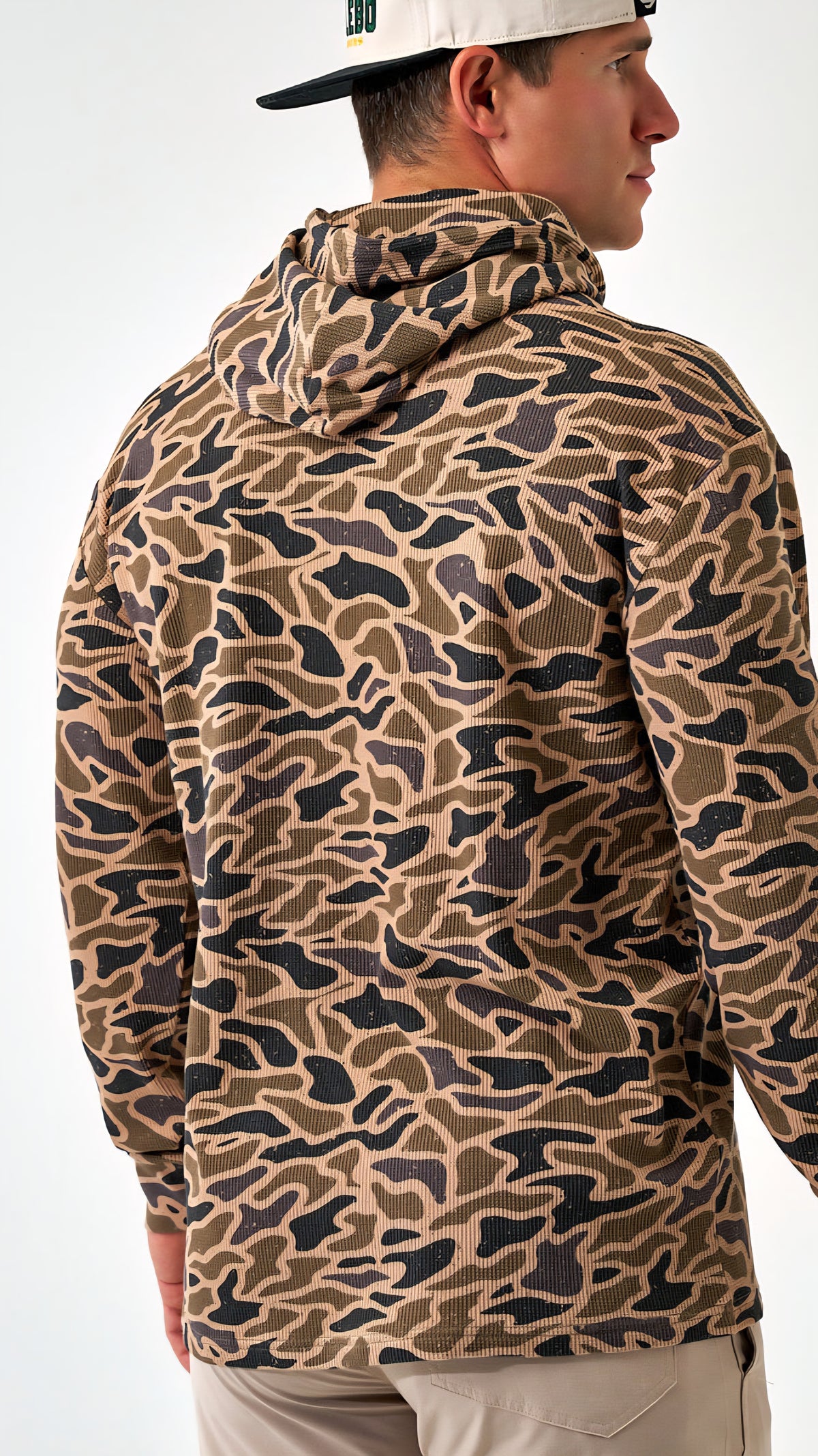 Burlebo Thermal Hoodie Gauge Camo