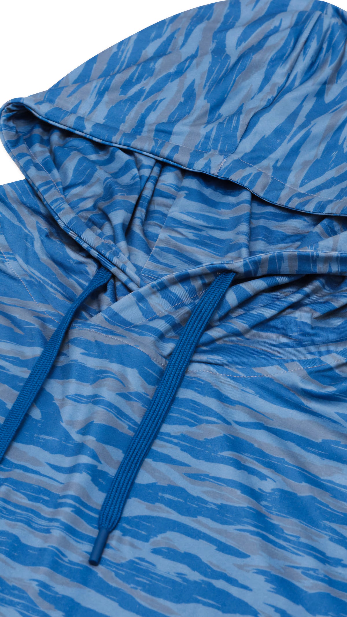 Burlebo Performance Hoodie Tiger Stripe Camo Navy