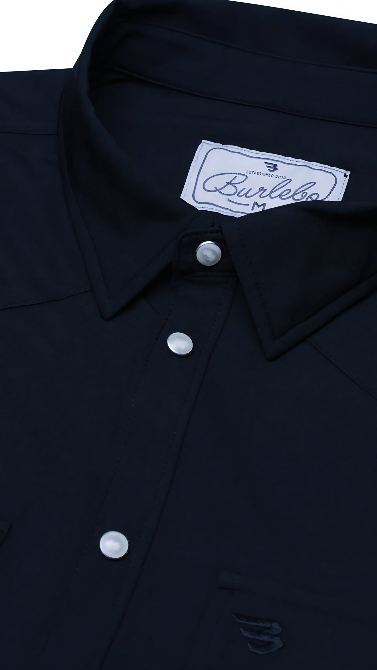 Burlebo Performance Western Shirt Navy