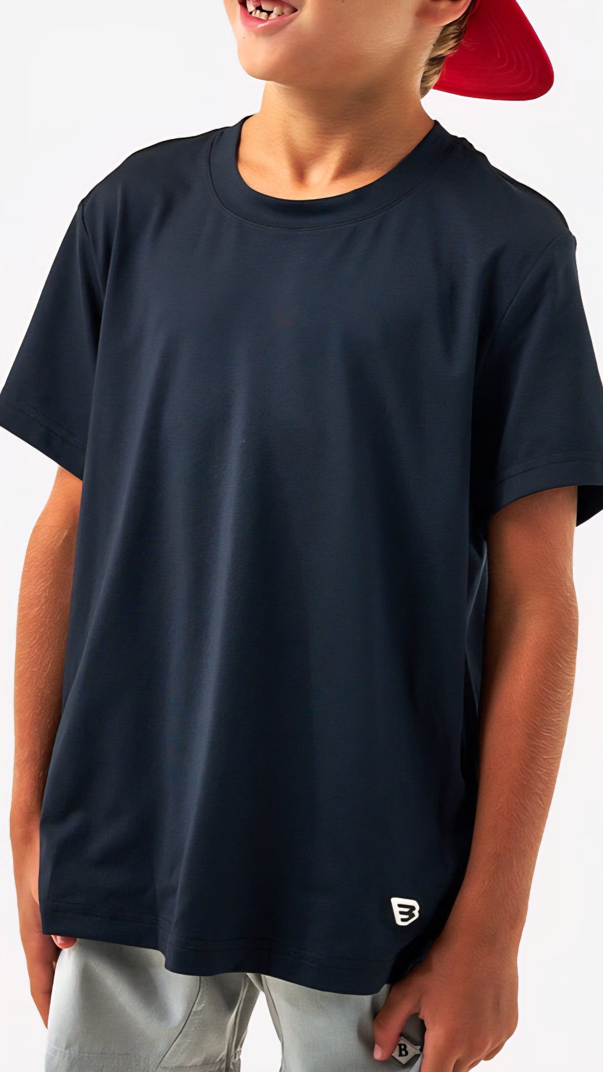 Burlebo Youth Go To Tee Midnight Black