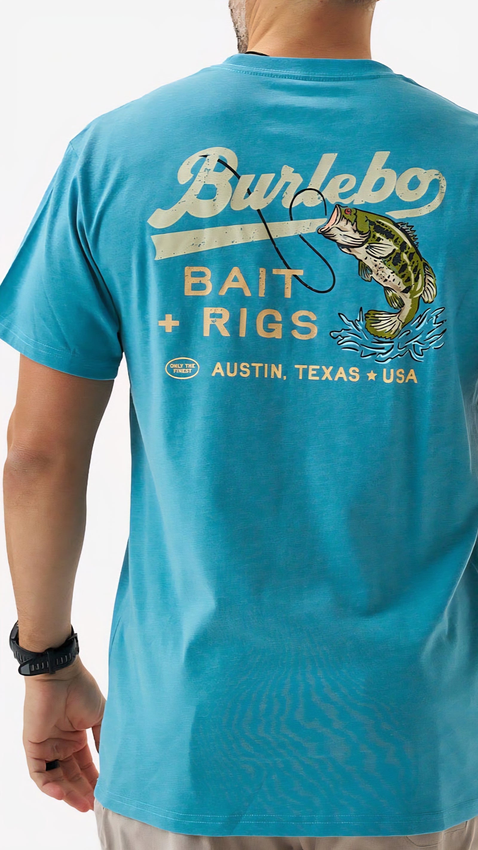Burlebo Adult Short Sleeve Tee Bait & Rigs