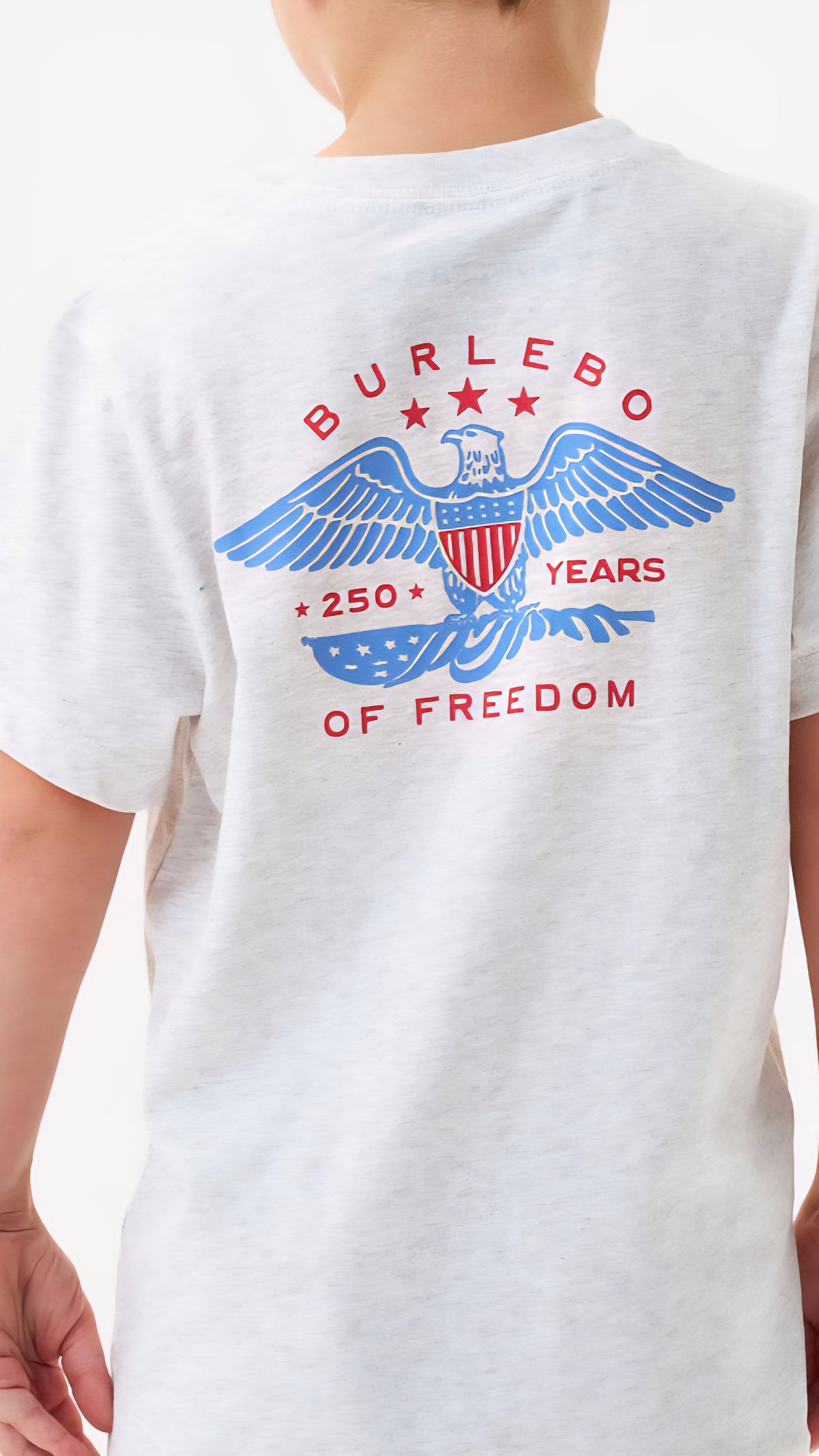 Burlebo Youth Tee Eagle Outdoors Oatmeal