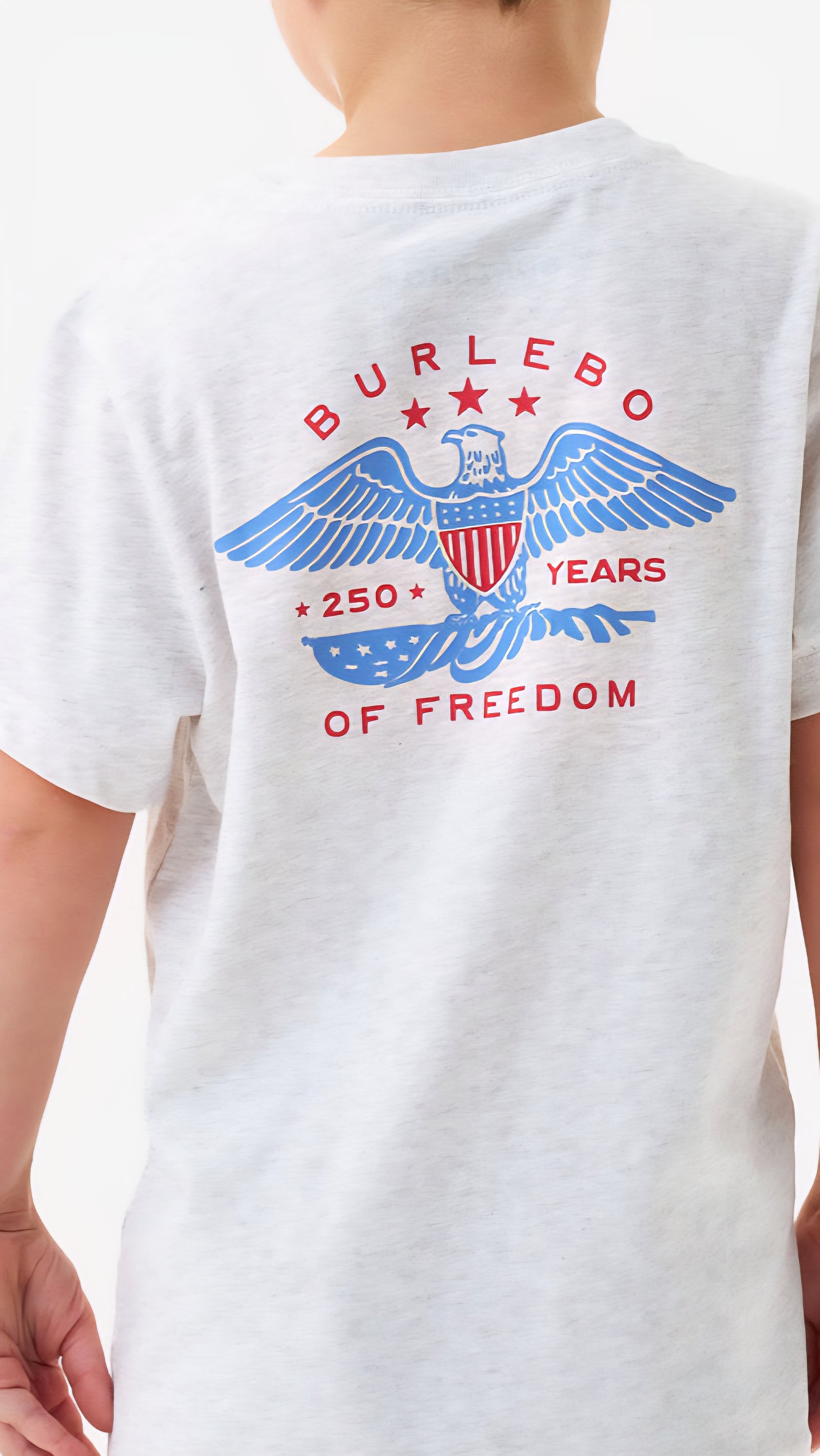Burlebo Youth Tee Eagle Outdoors Oatmeal