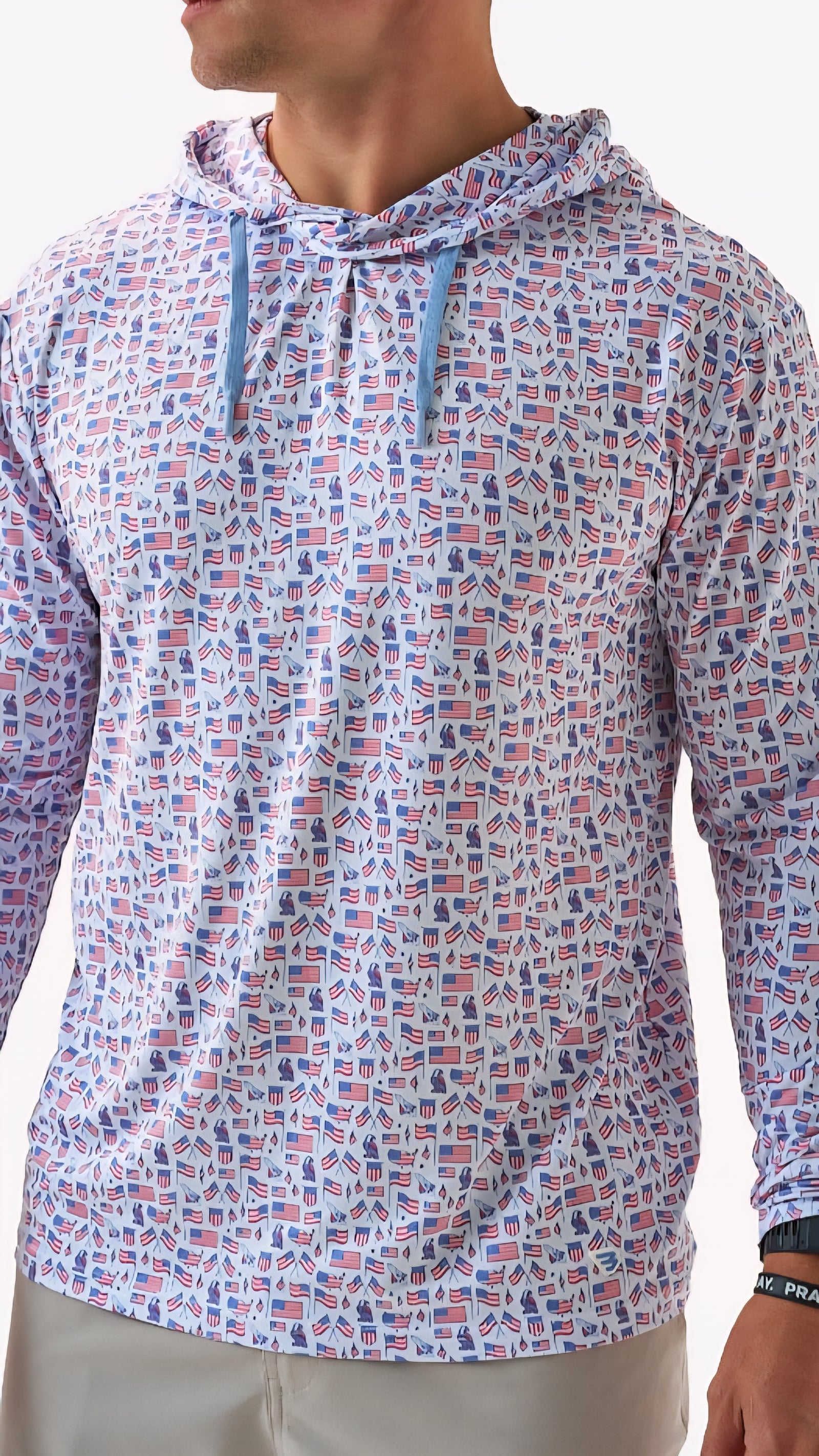 Burlebo Performance Hoodie - Old Glory