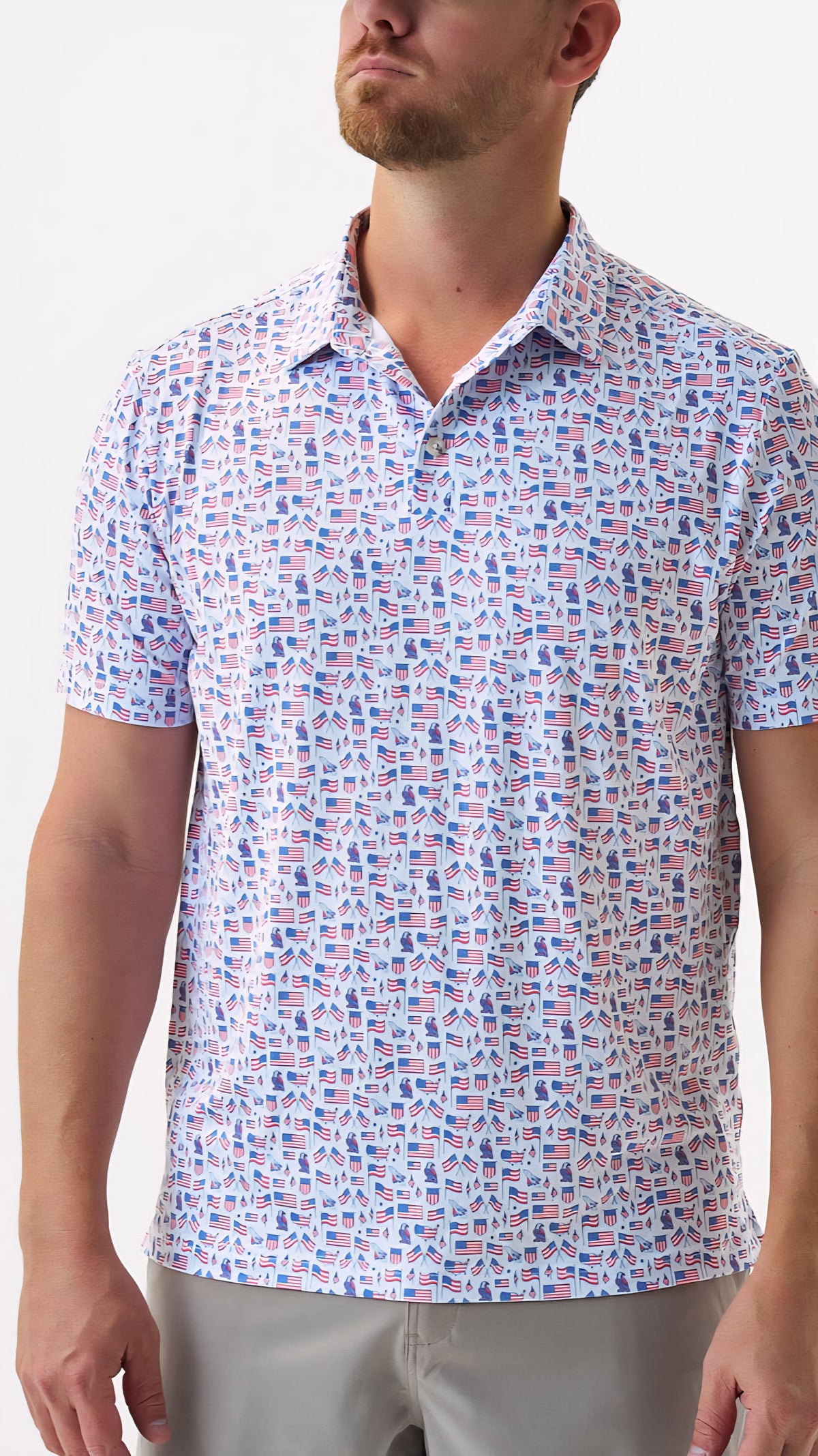 Burlebo Performance Polo - Old Glory