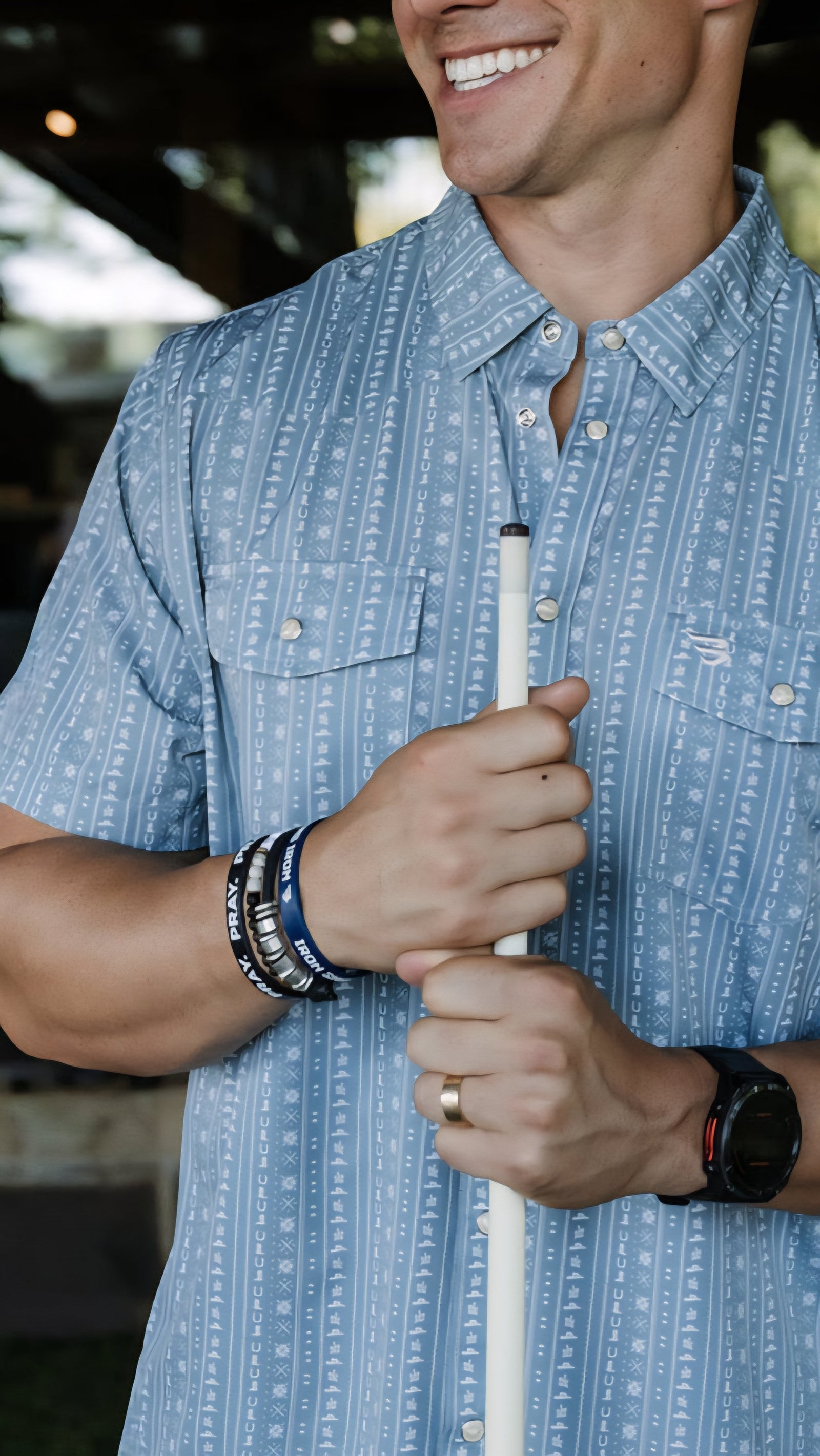 Burlebo Performance Western Shirt Ranch Sage