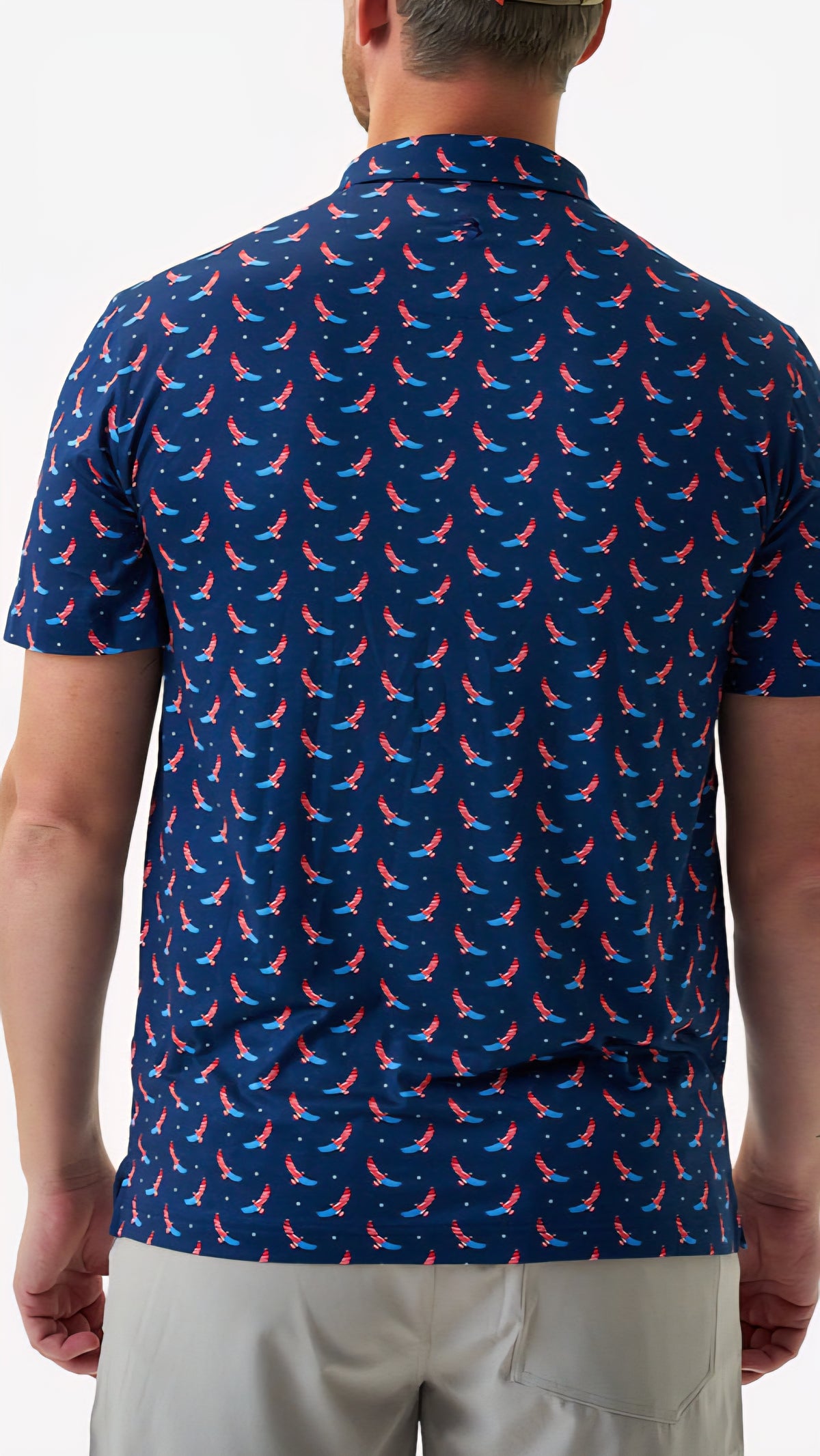 Burlebo Performance Polo - USA Eagle