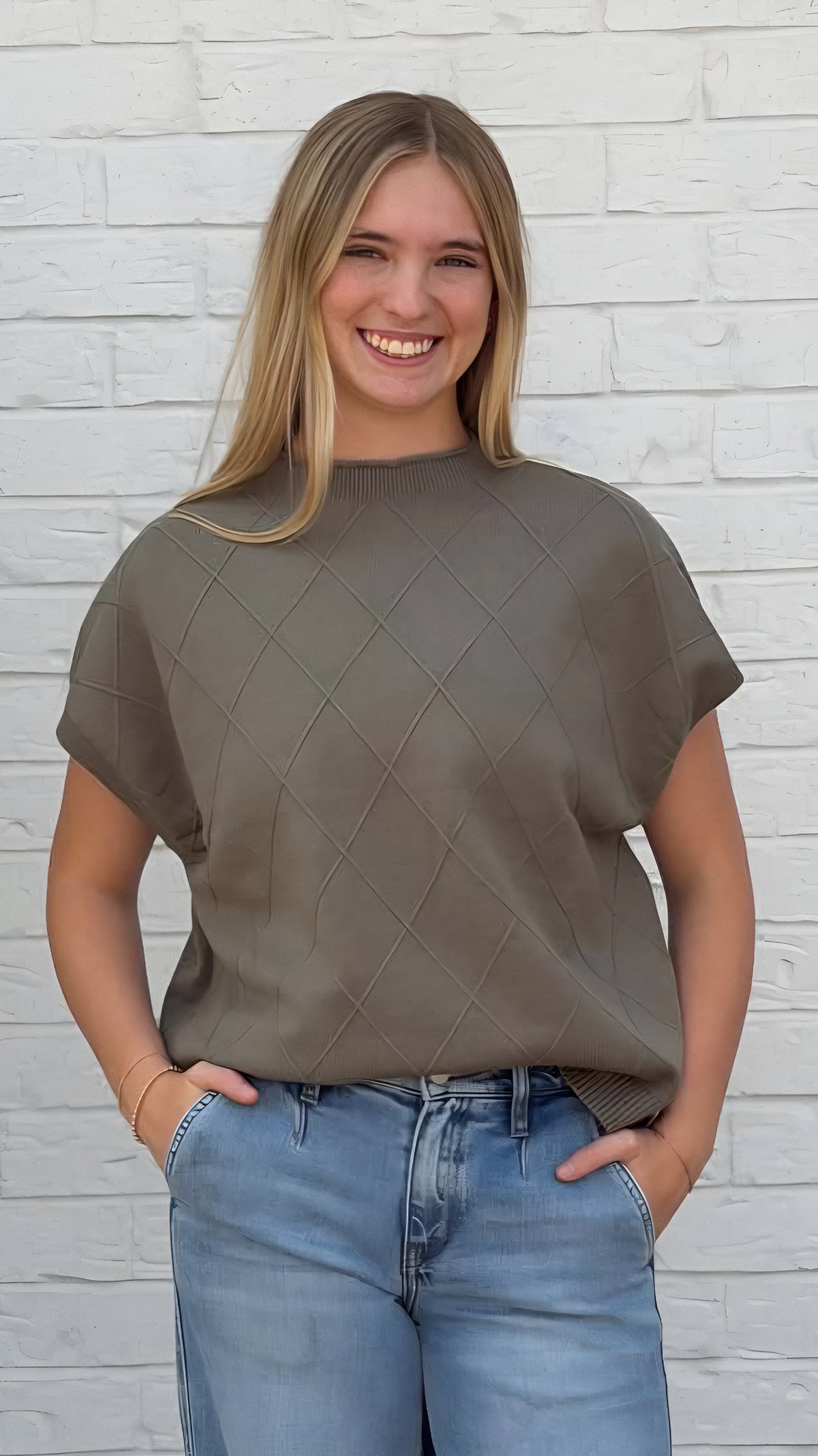 Harvest Haven Mock Neck Sweater Vest in 3 Colors