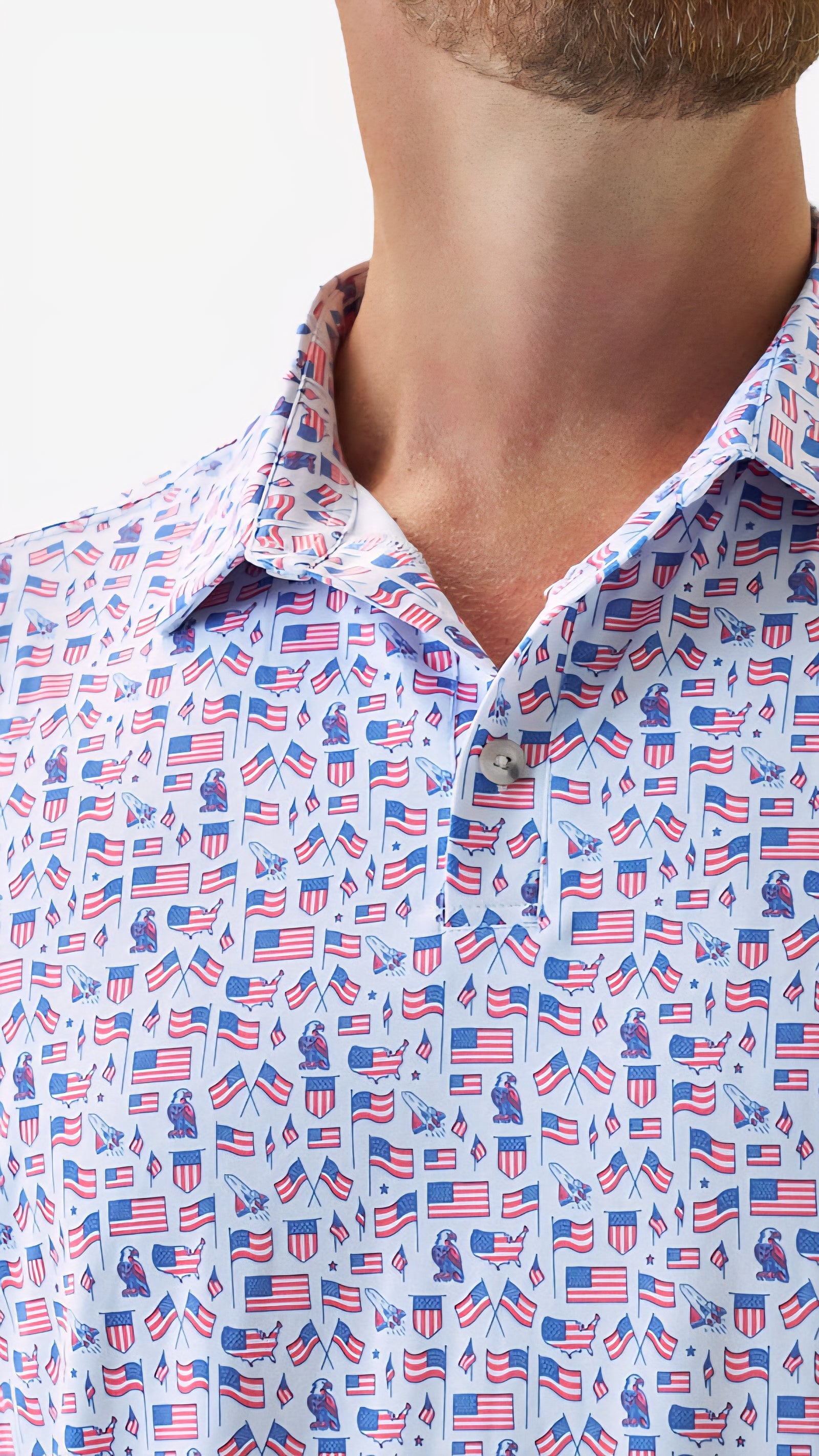 Burlebo Performance Polo - Old Glory