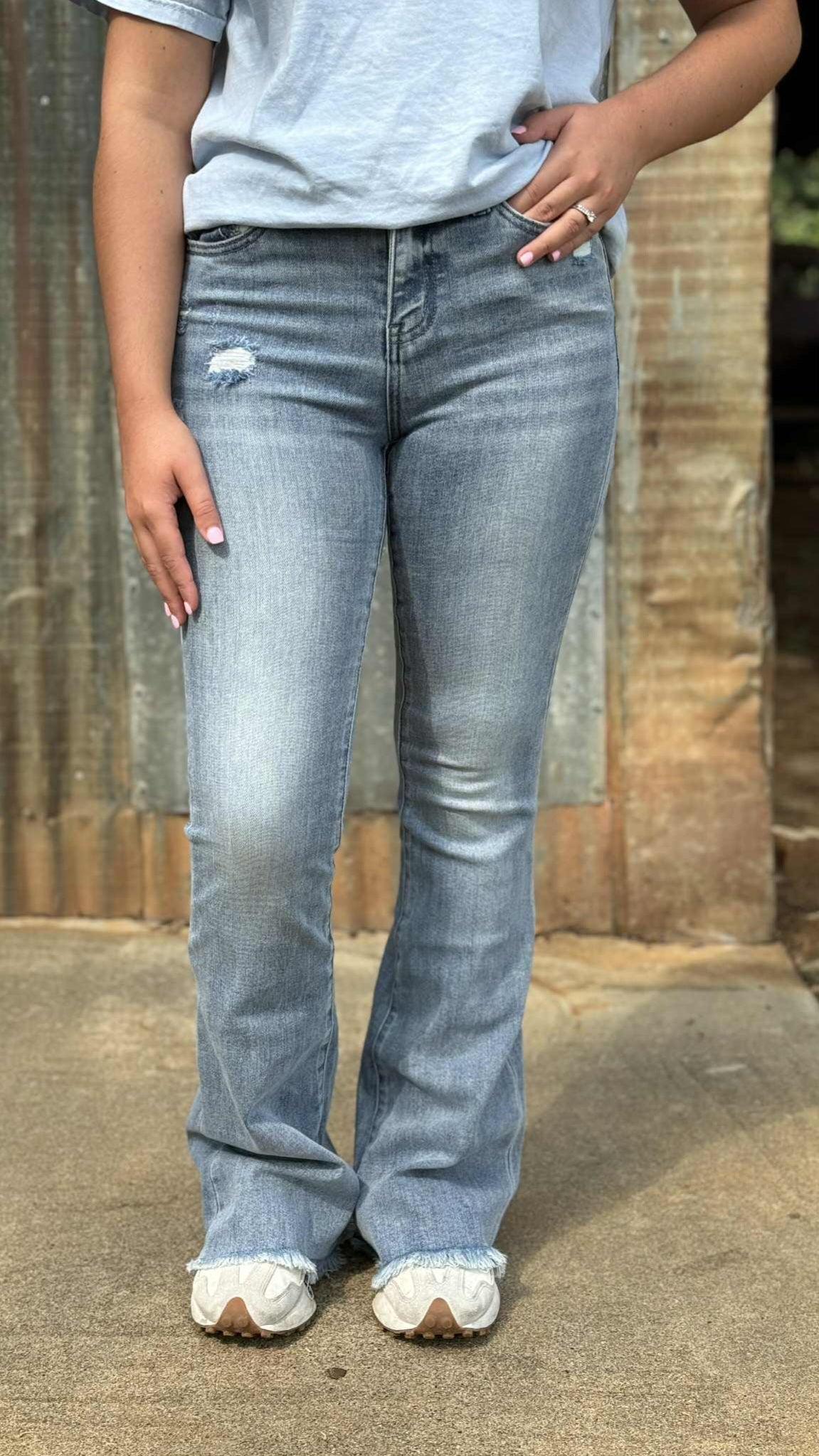 Lovervet High Rise Flair Jeans Excel LV1041
