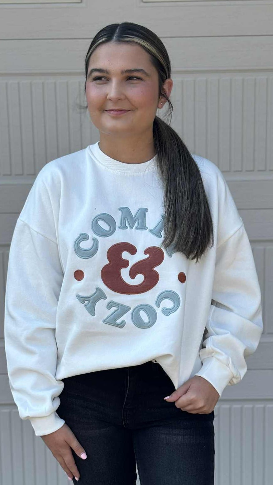 Comfy & Cozy Fall Long Sleeve Sweatshirt