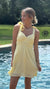 Eyelet Lace Trim Mini Dress in 2 Colors