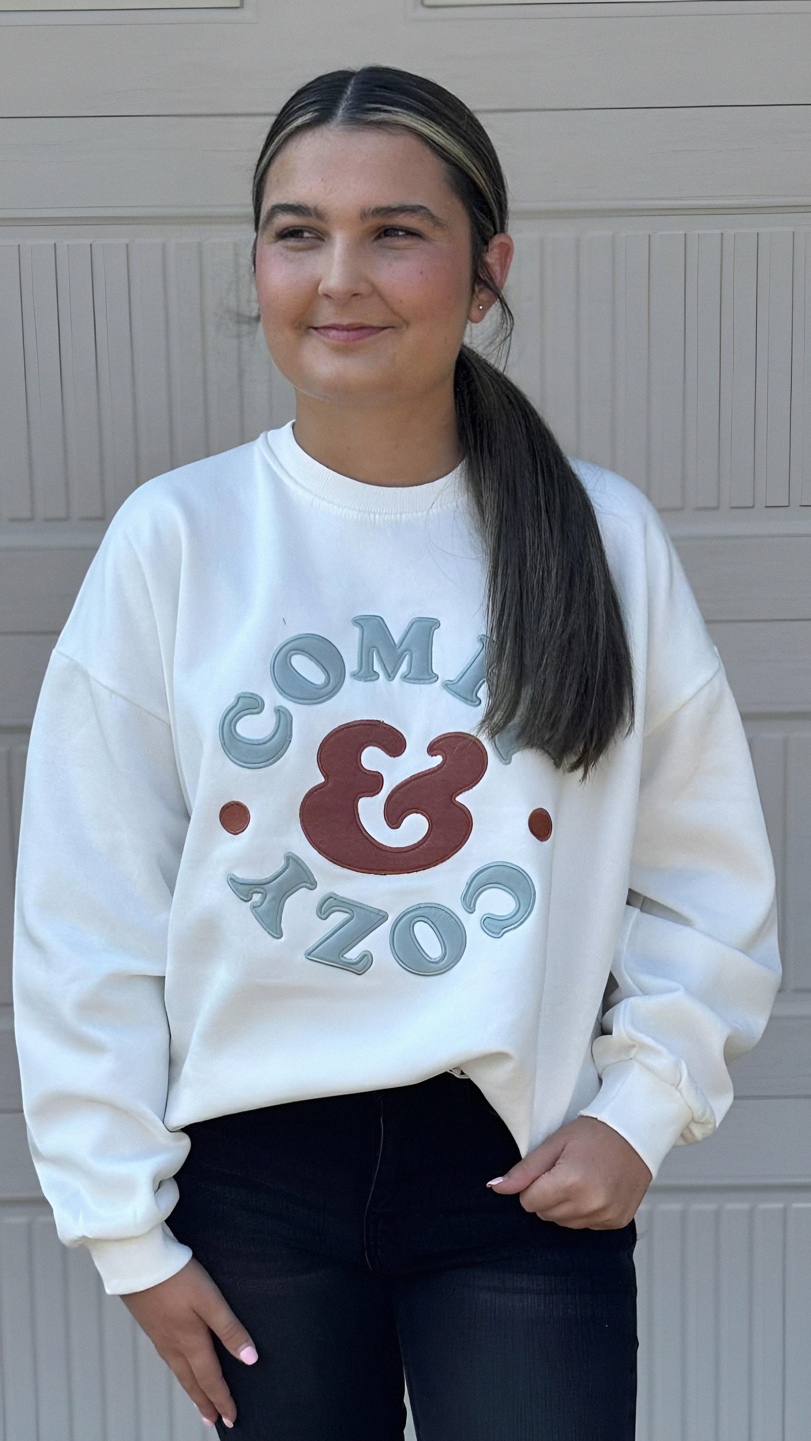 Comfy & Cozy Fall Long Sleeve Sweatshirt