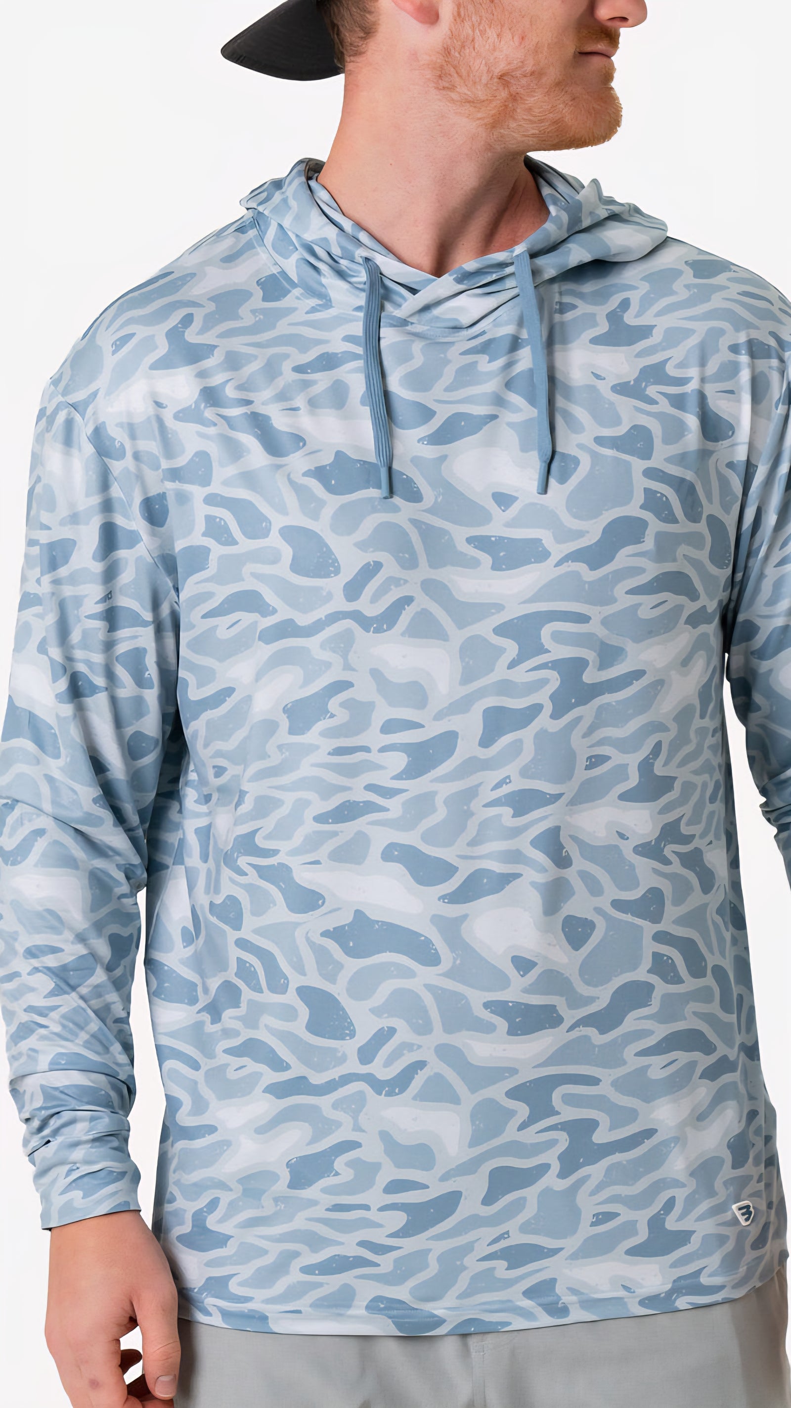 Burlebo Performance Hoodie - Seaside Camo