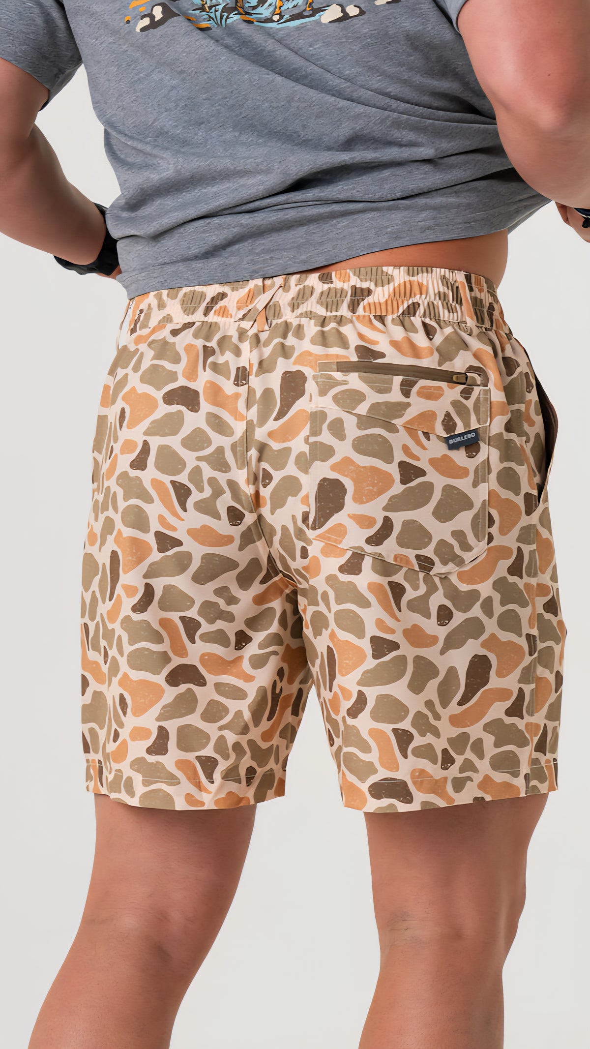 Burlebo Everyday Short Venado Camo Brown Pocket