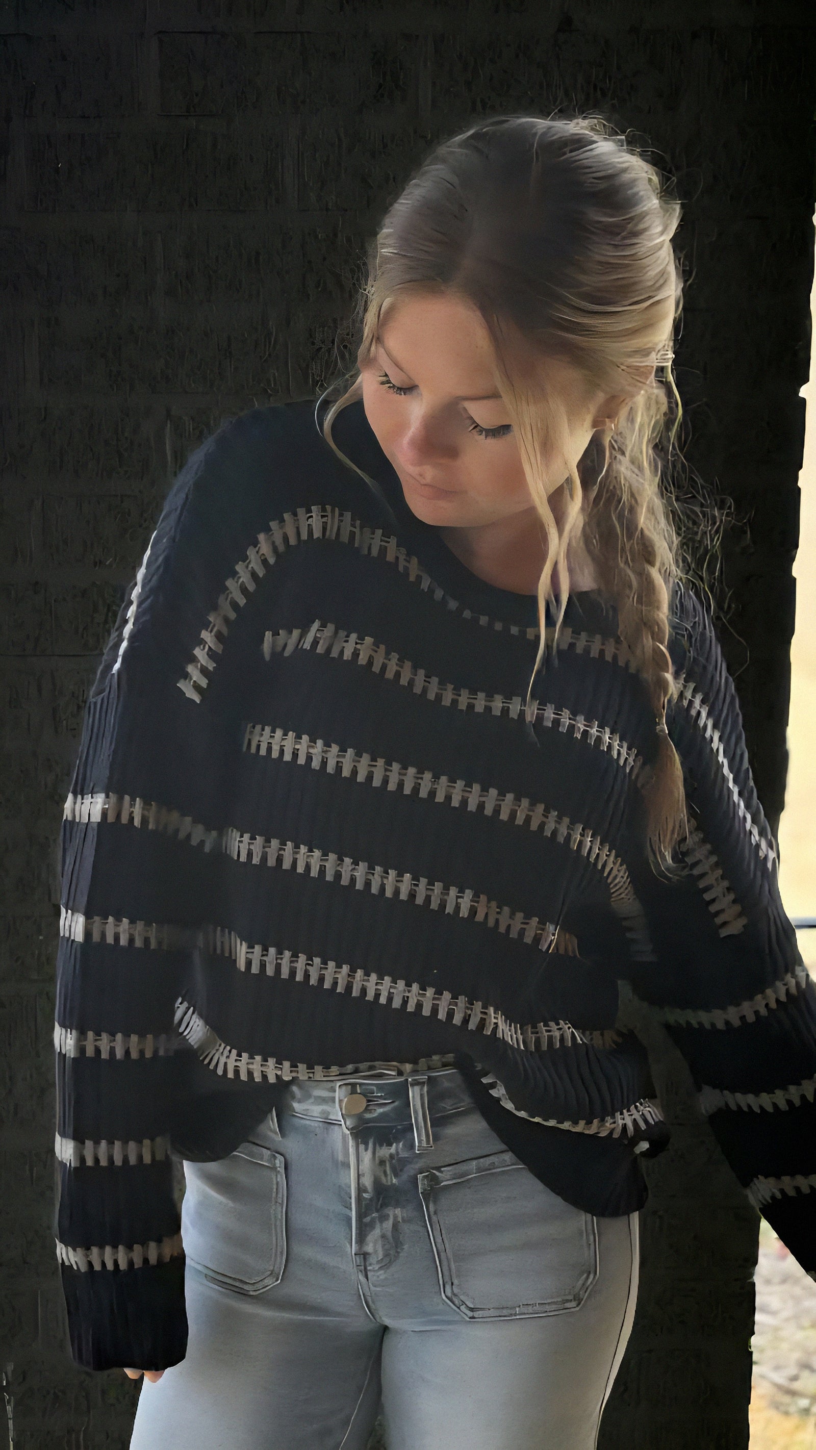 Long Sleeve Midi Sweater in 2 Colors