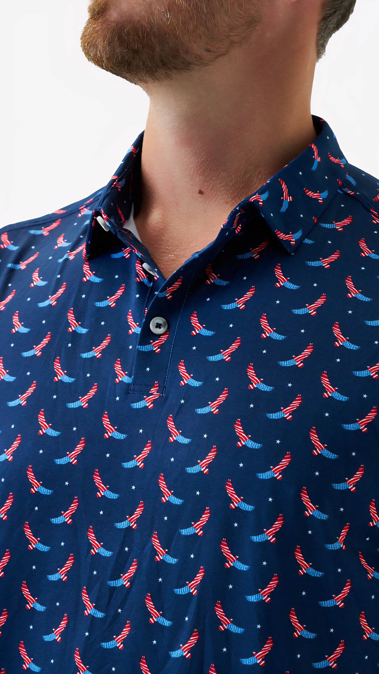 Burlebo Performance Polo - USA Eagle