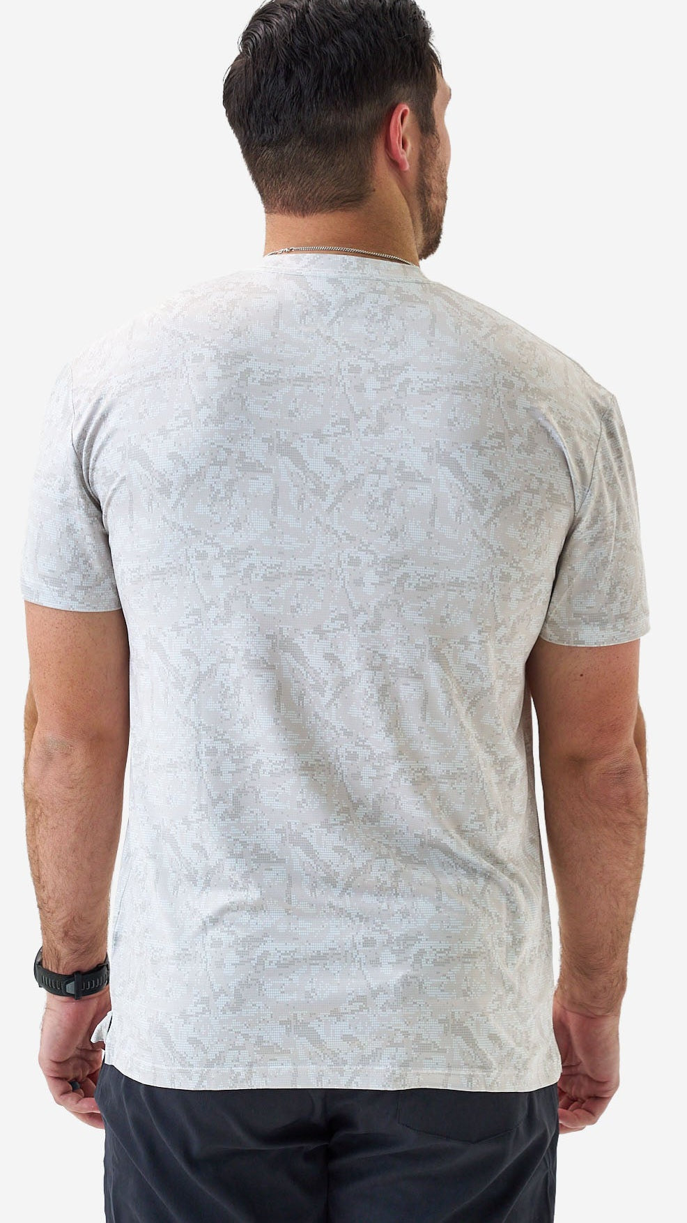 Burlebo Go To Tee - Digi Camo Ivory