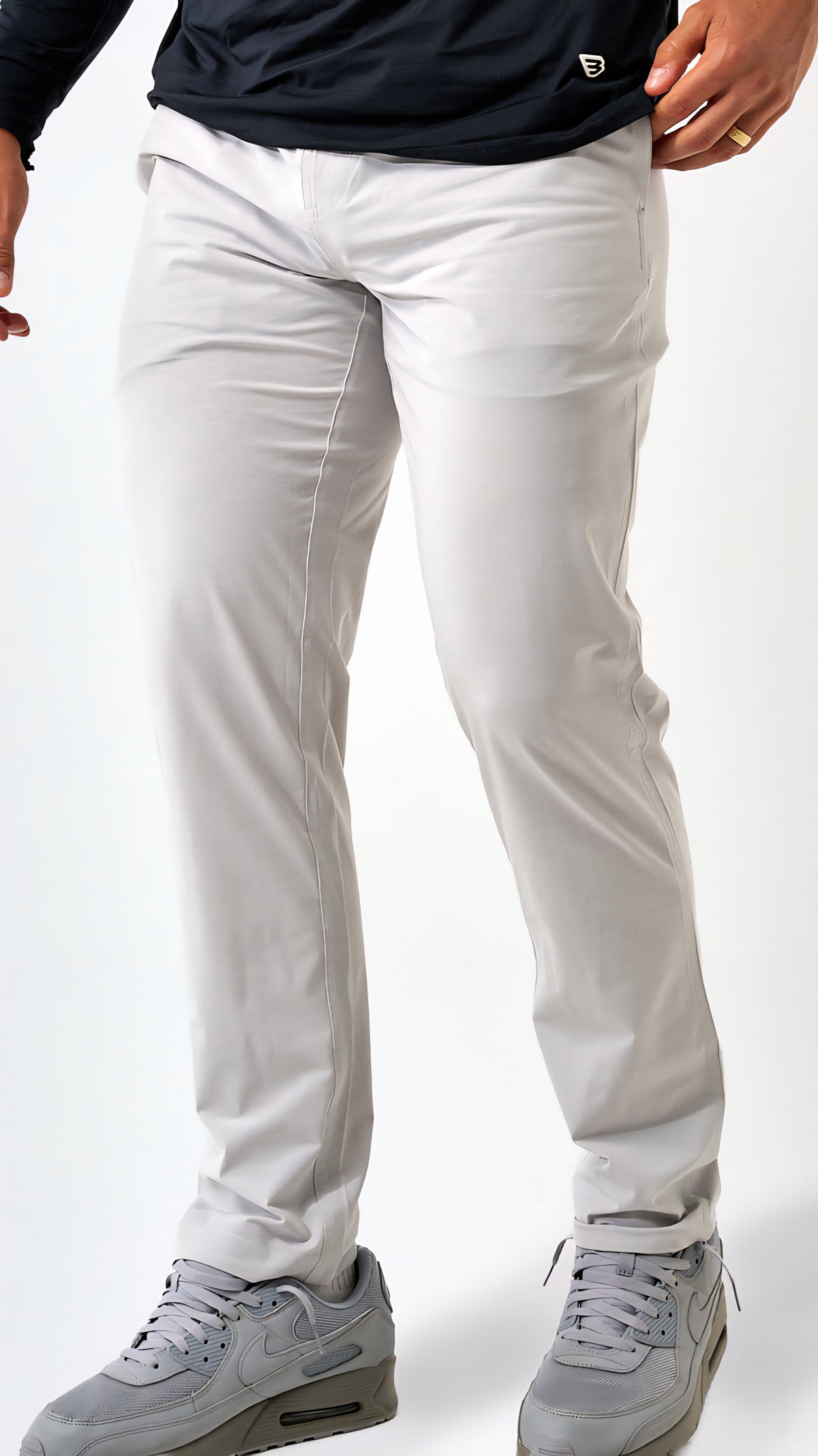 Burlebo Performance Pants Stone Grey