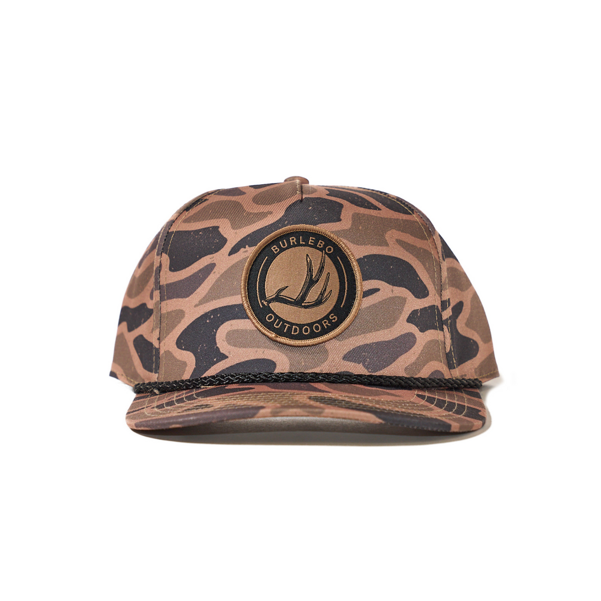 Burlebo Cap Gauge Camo Antler Patch