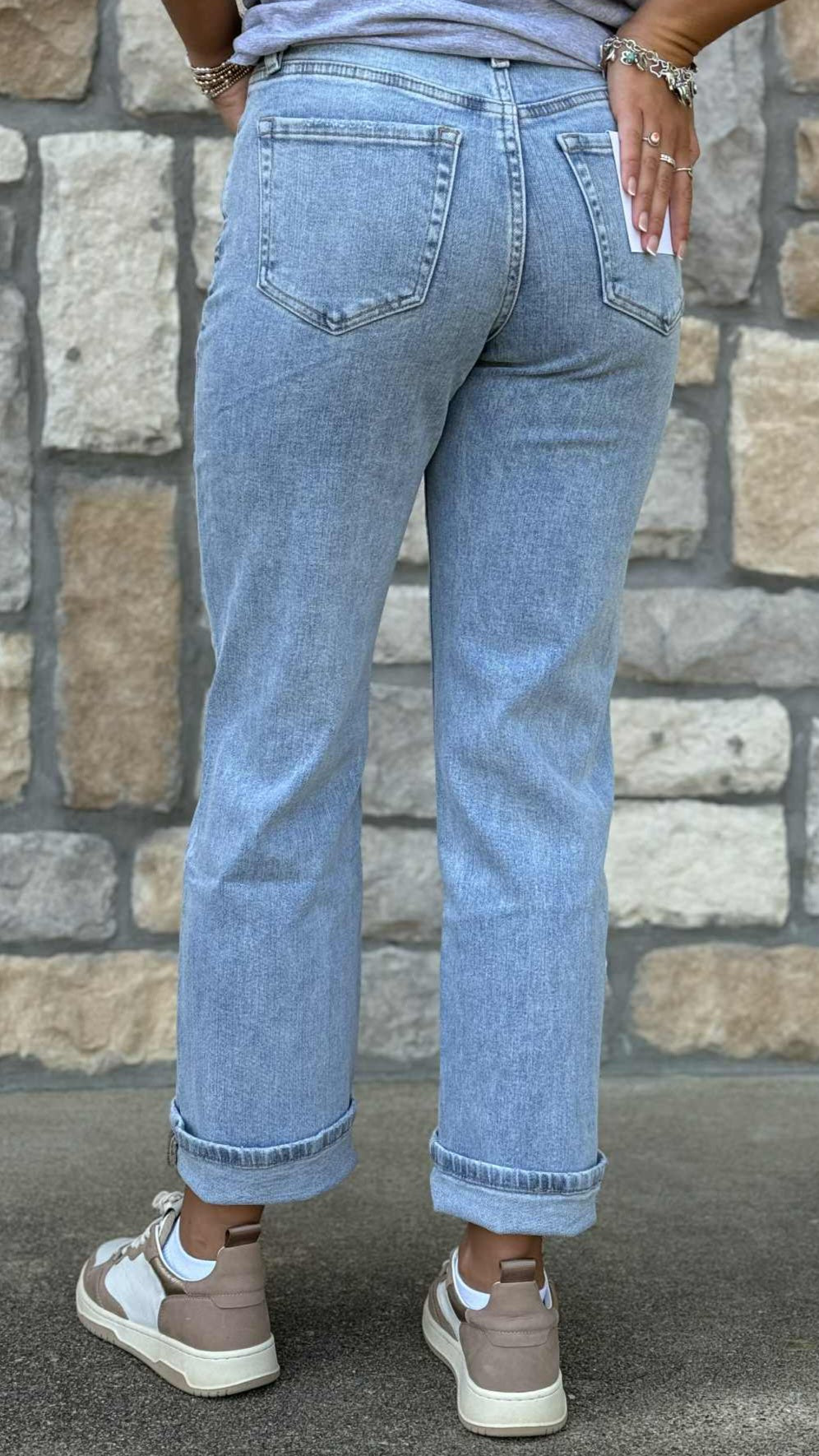 Vervet Mid Rise Dad Jean T5942